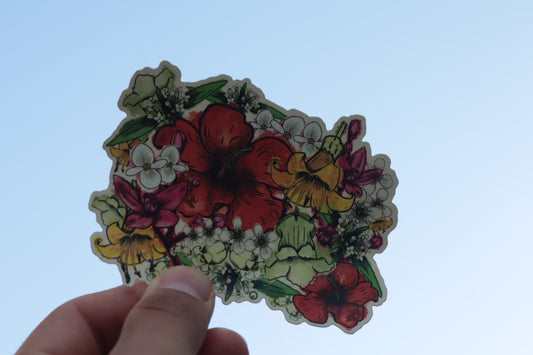 Flores Endémicas Sticker