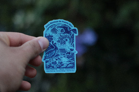 Aves Marinas de PR Sticker