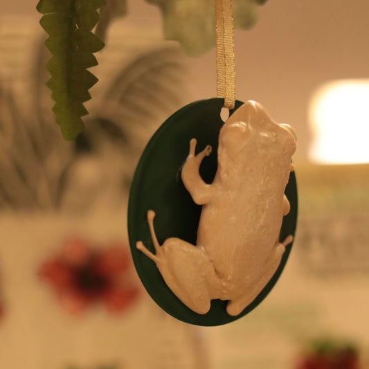 Coquí Adorno navideño 3D