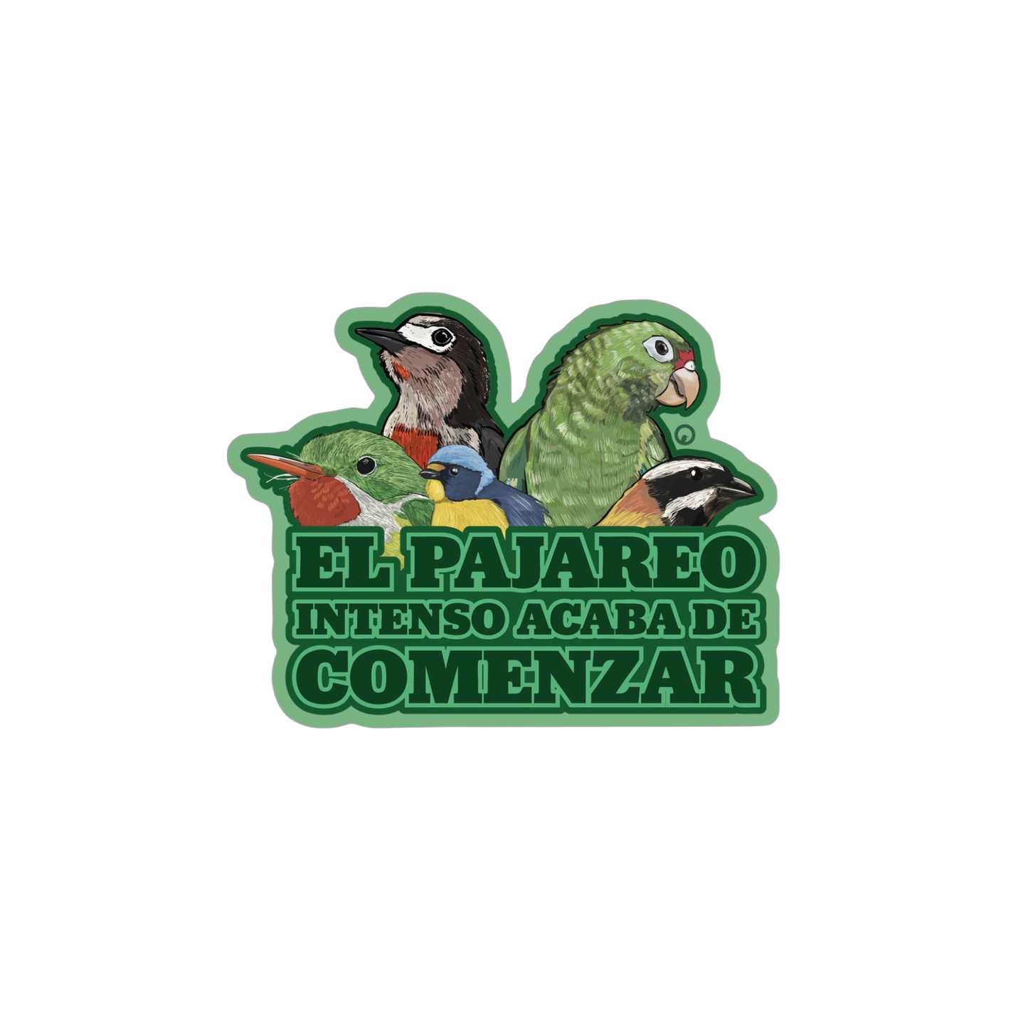 Pajareo Sticker