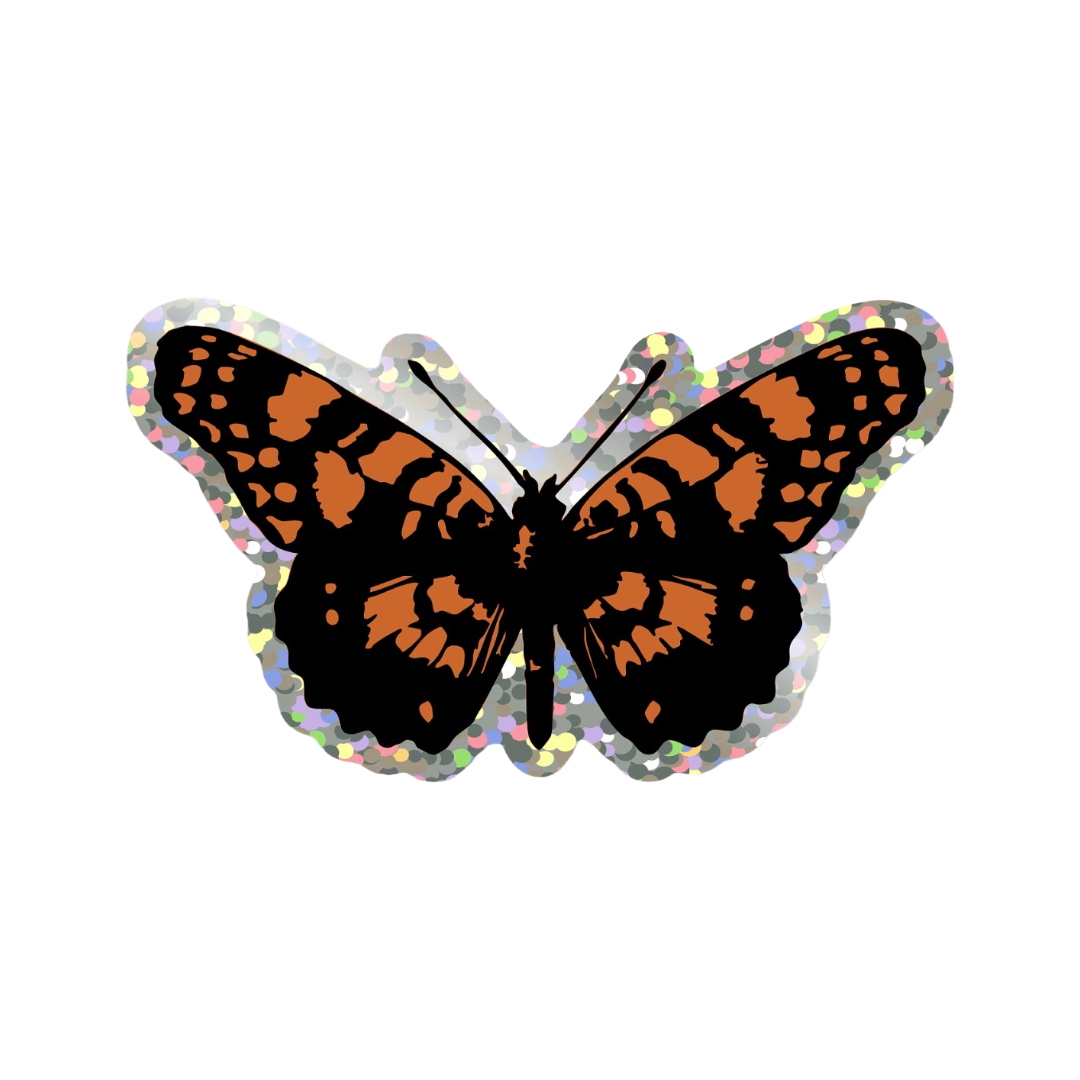 Mariposa Arlequín Sticker
