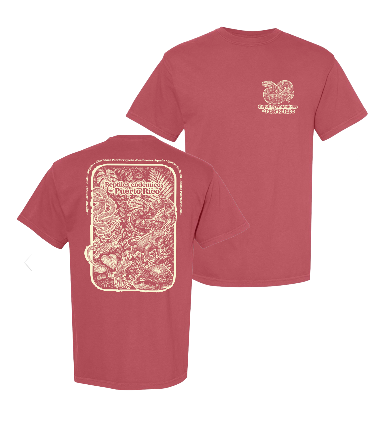 Reptiles Endémicos Heavyweight Shirt