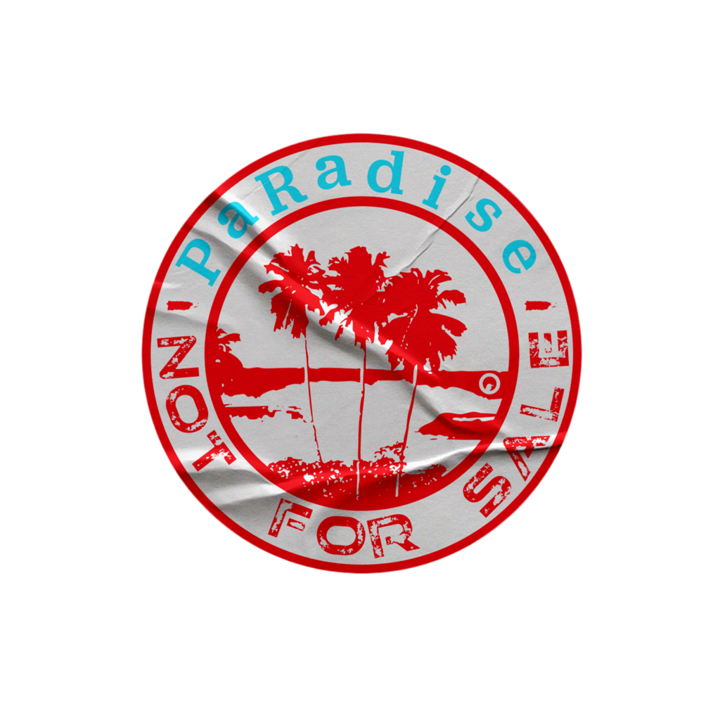 PaRadise Not For Sale Sticker