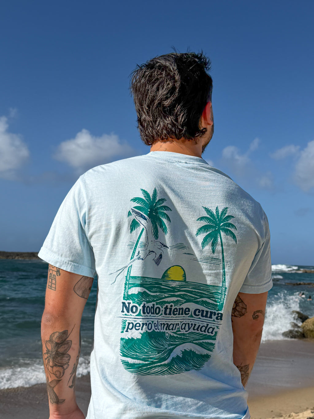 El Mar Ayuda Heavyweight Shirt