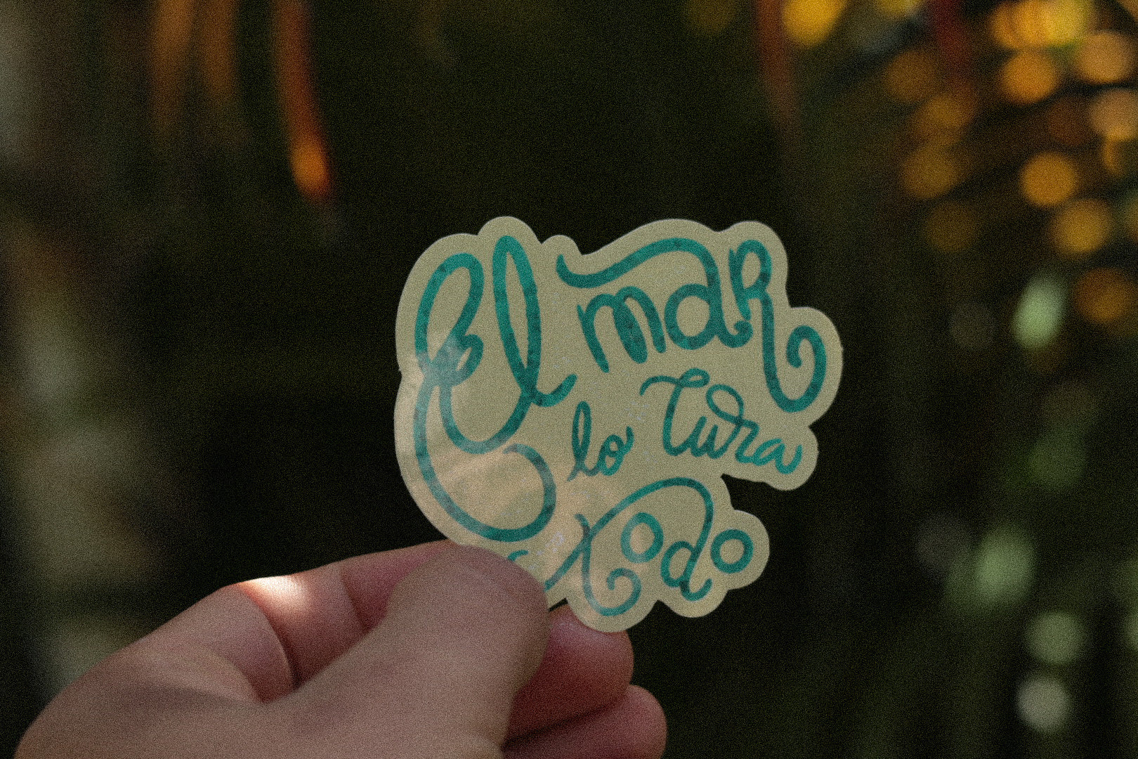 EL Mar Lo Cura Todo Sticker