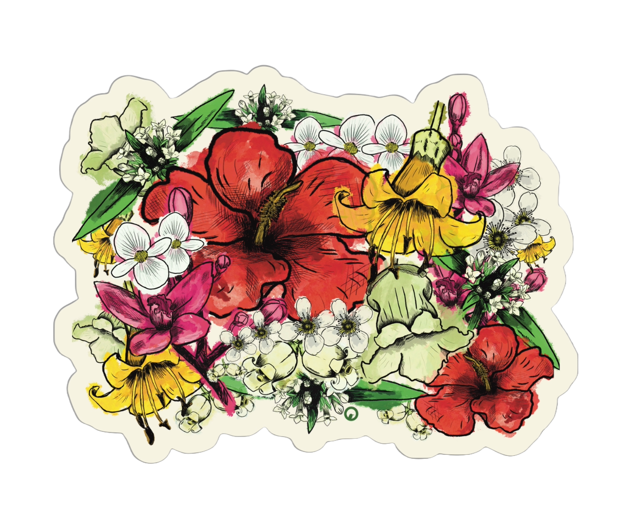 Flores Endémicas Sticker