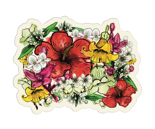 Flores Endémicas Sticker