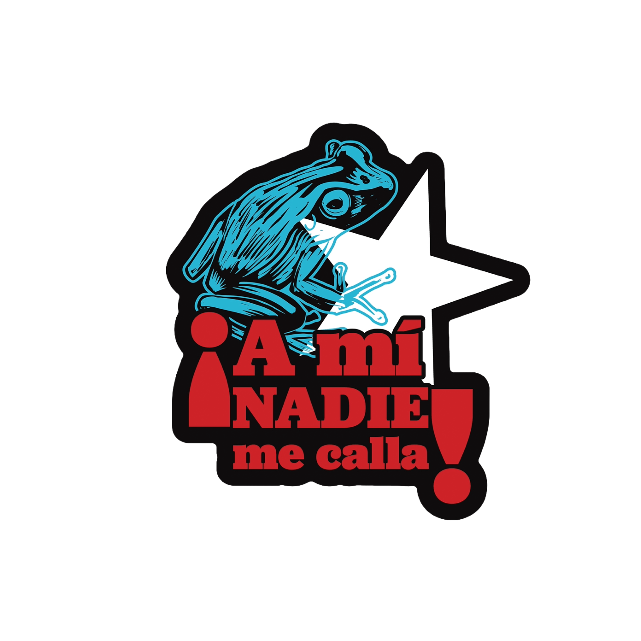 A mí nadie me calla Sticker