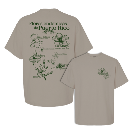 Flores Endémicas Oversized Tee