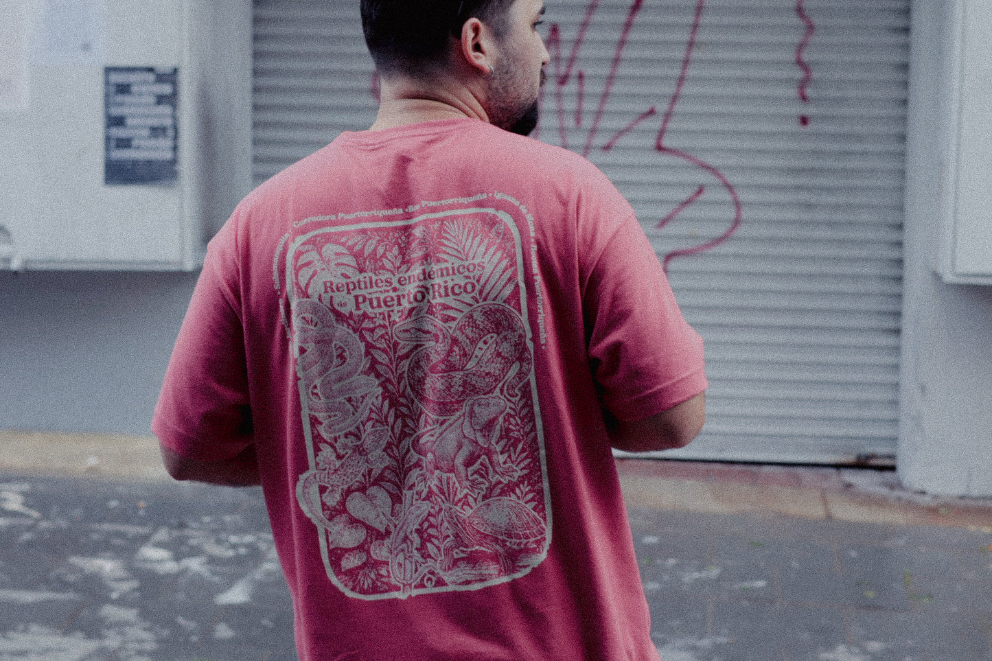 Reptiles Endémicos Oversized Tee
