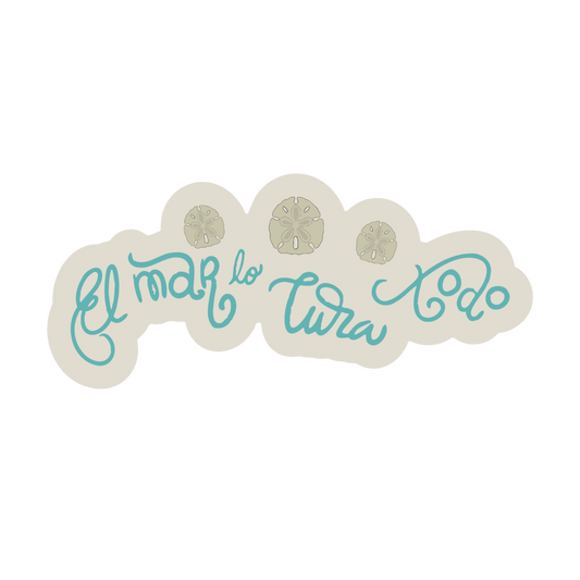 El mar bumper sticker