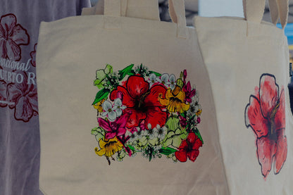 Flores Endémicas Large Tote Bag