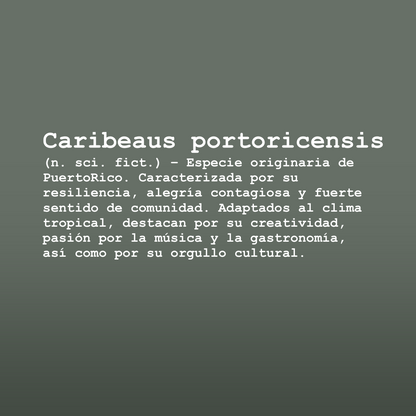 Caribaeus portoricensis Oversized Tee