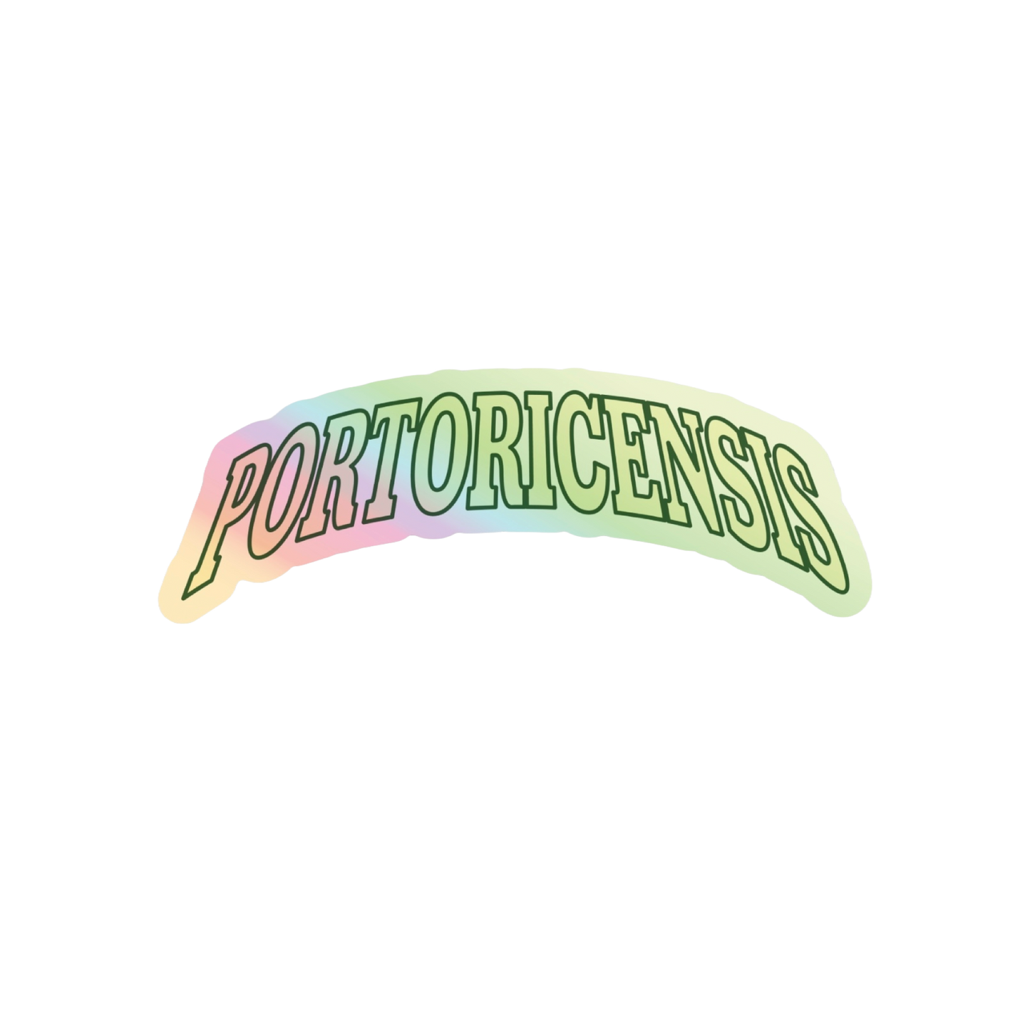 Portoricensis Sticker