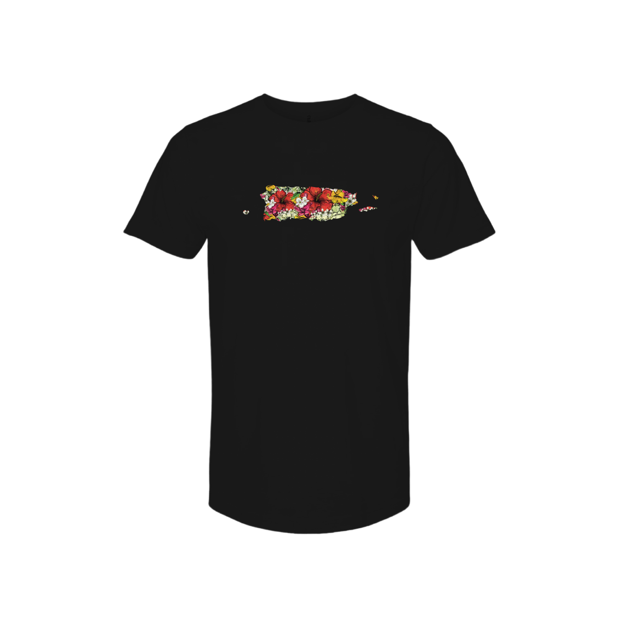 Mapa de PR flores endémicas tee