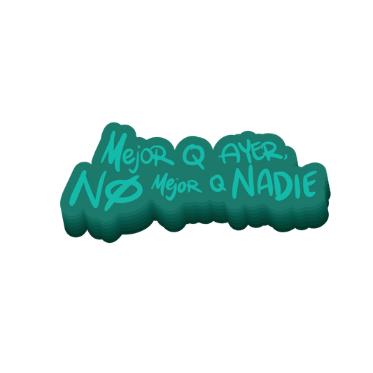 Mejor que ayer Sticker