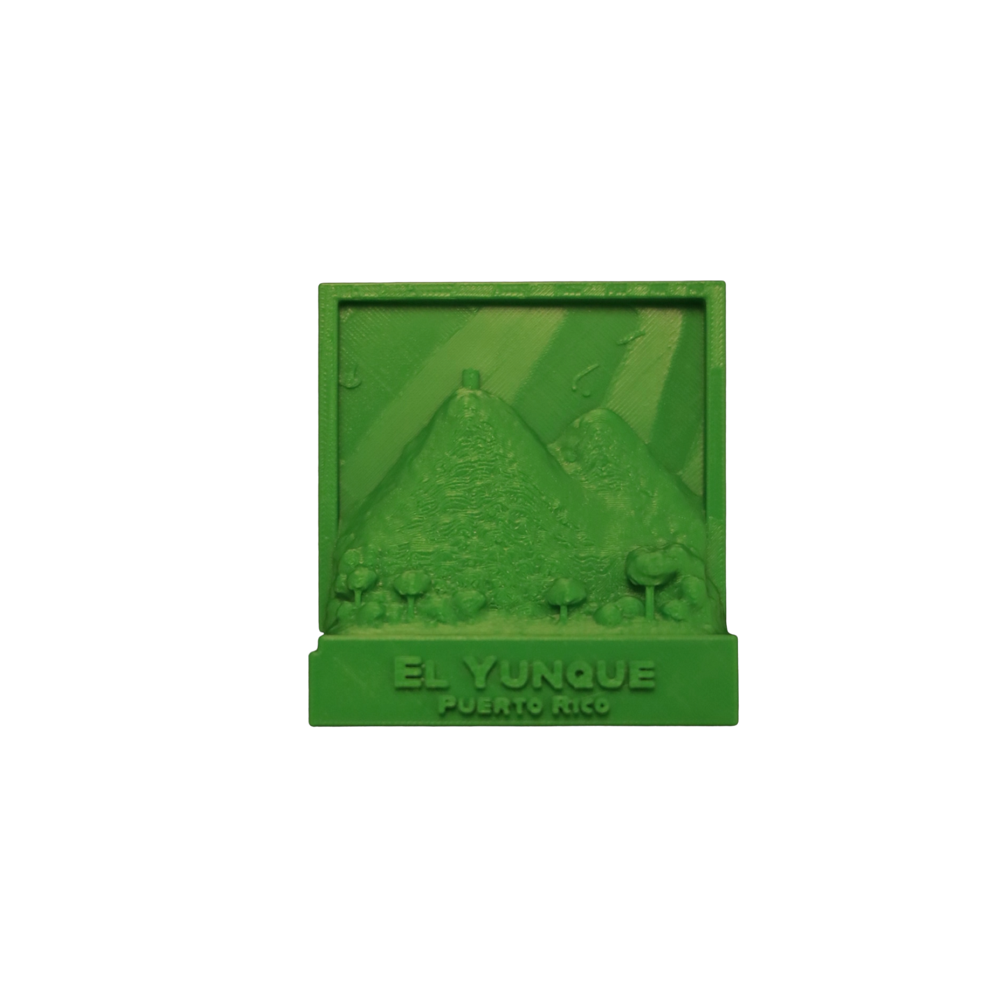 El Yunque maqueta 3D