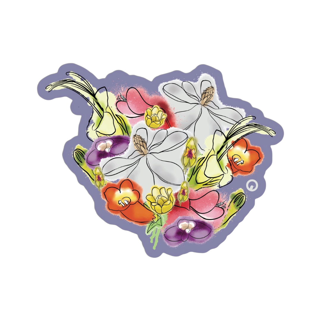 Flores Endémicas 2 Sticker