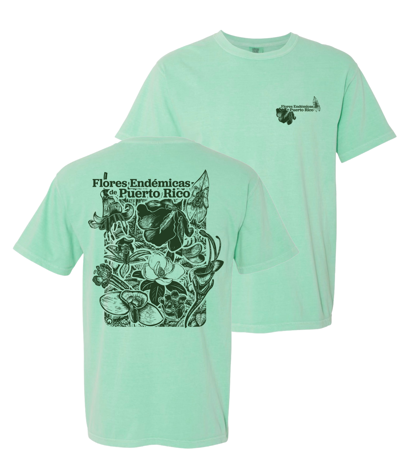 Flores Endémicas Heavyweight Shirt