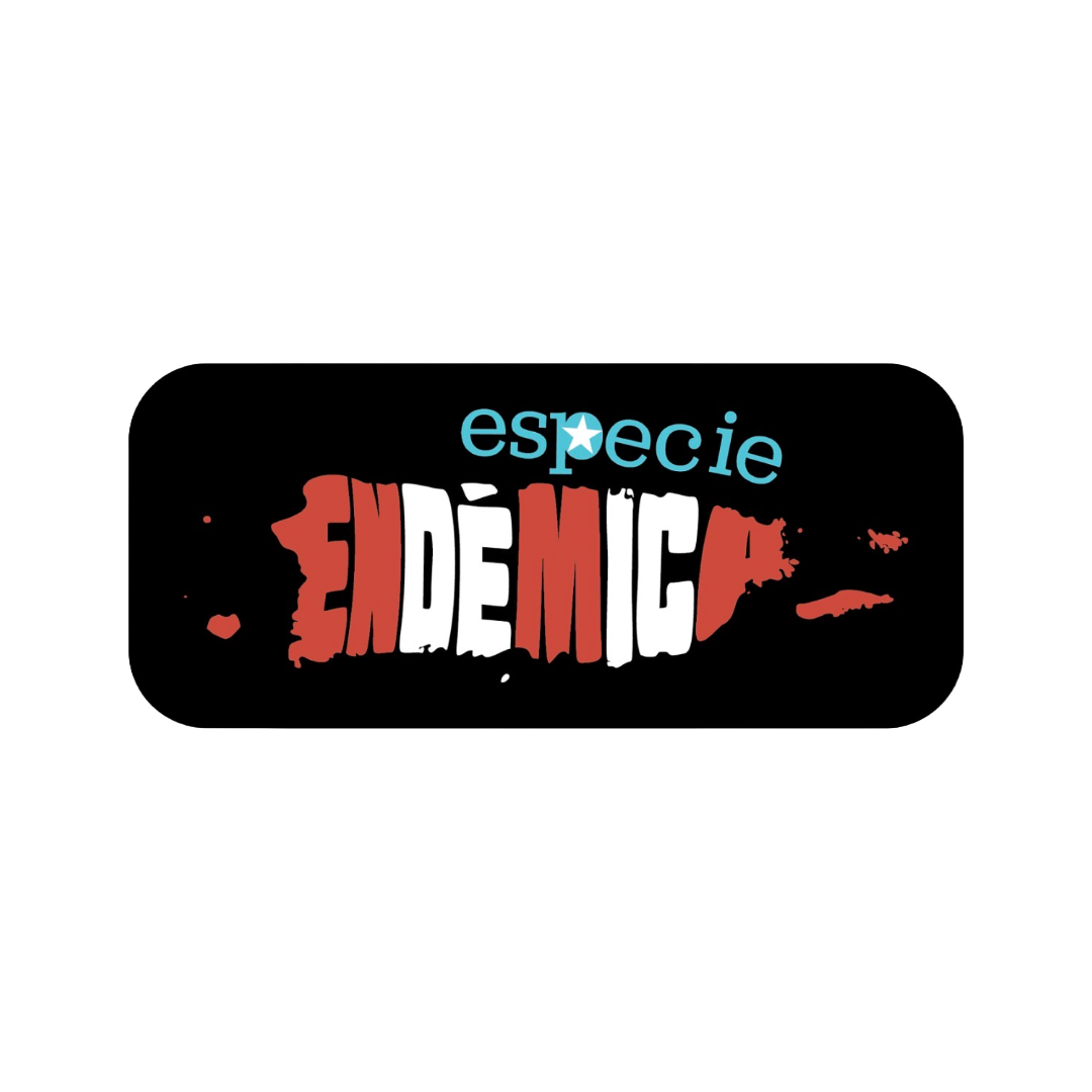 Especie Endémica mini Sticker