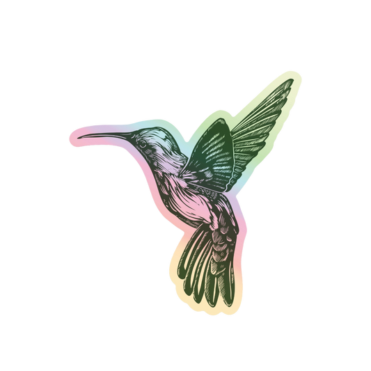 Zumbador Dorado Sticker (holographic)