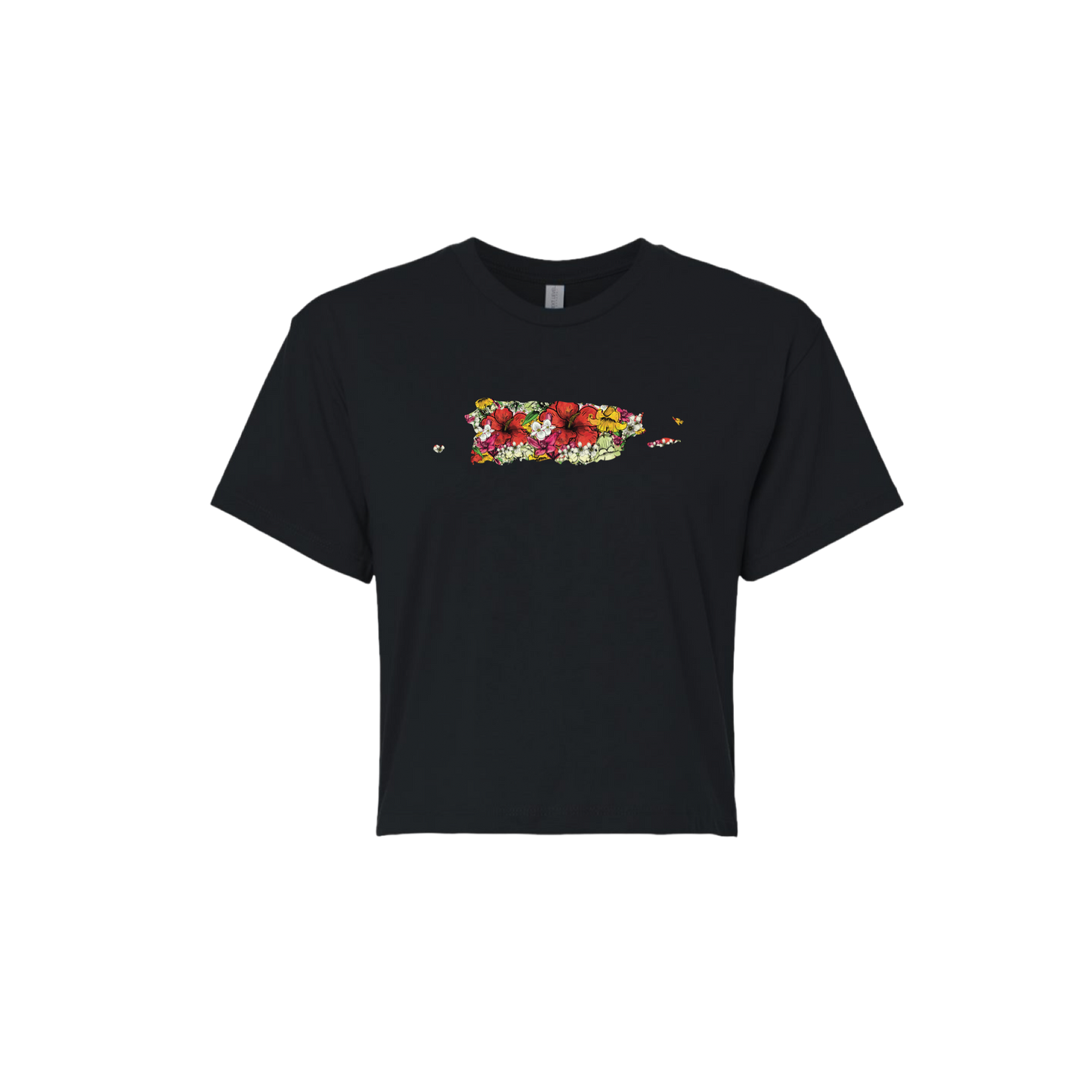 Mapa de PR Flores Endémicas CROP TOP