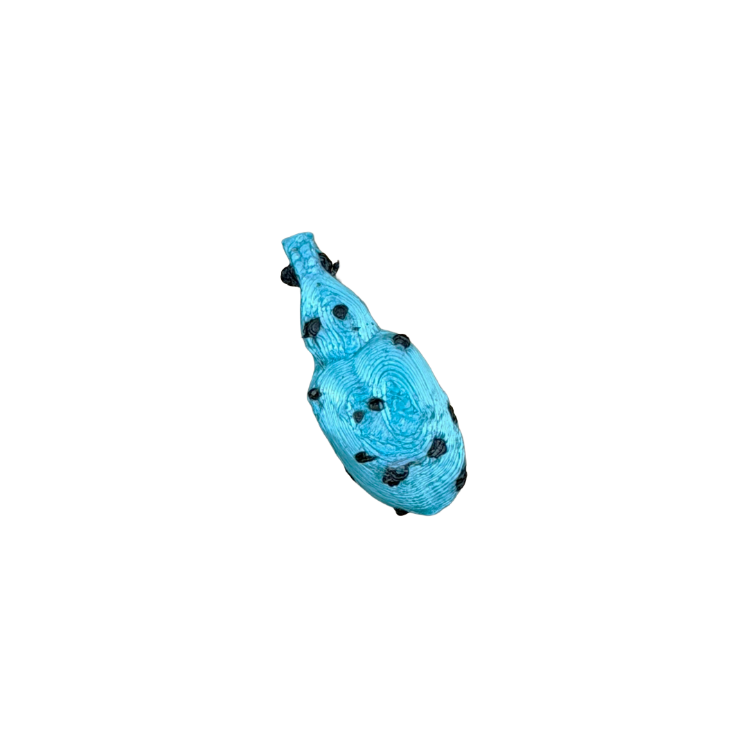 Gorgojo Turquesa pin 3D