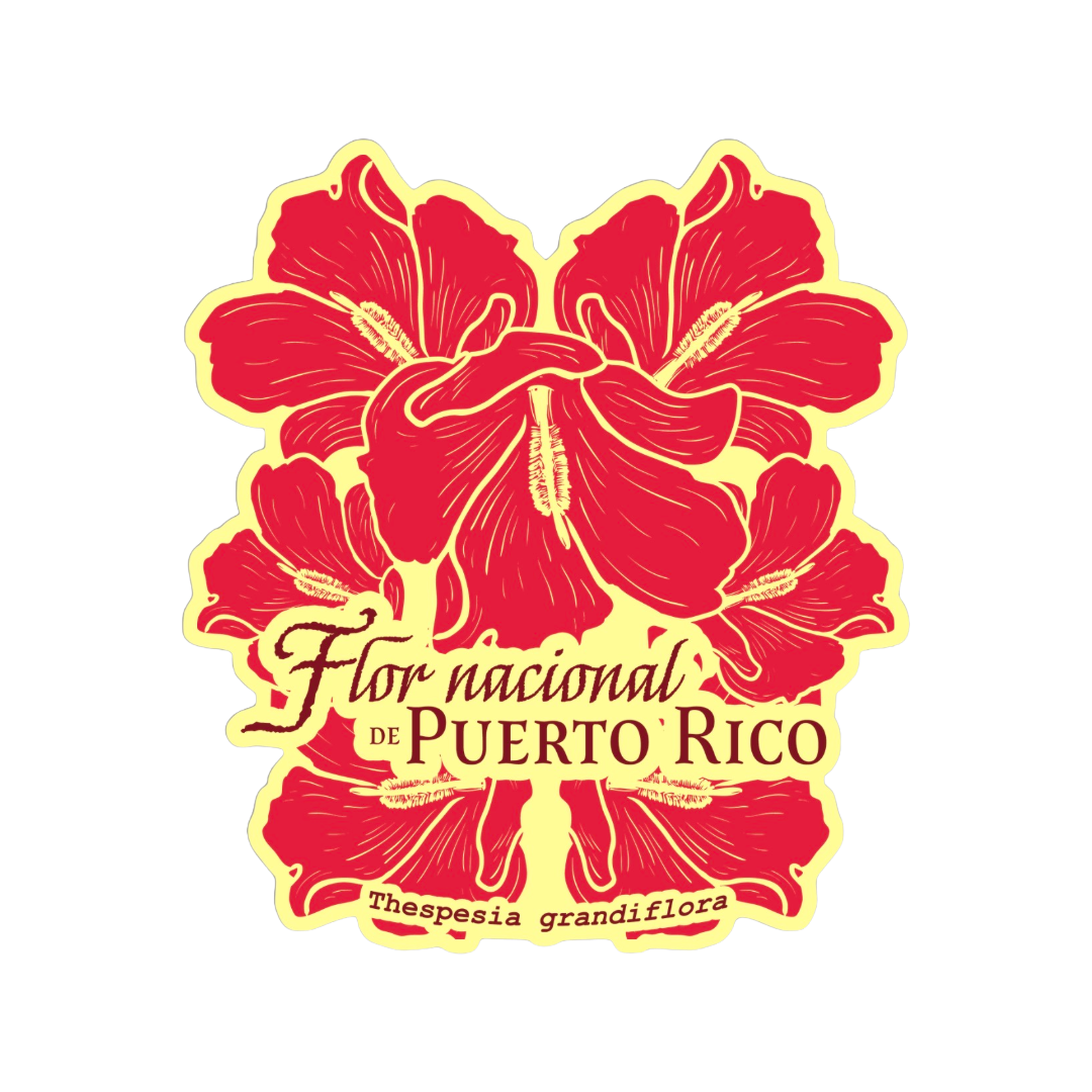 Flor Nacional de PR sticker