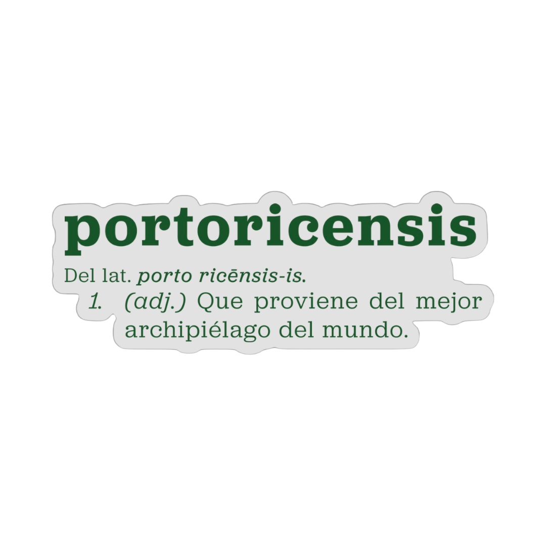 Portoricensis Sticker