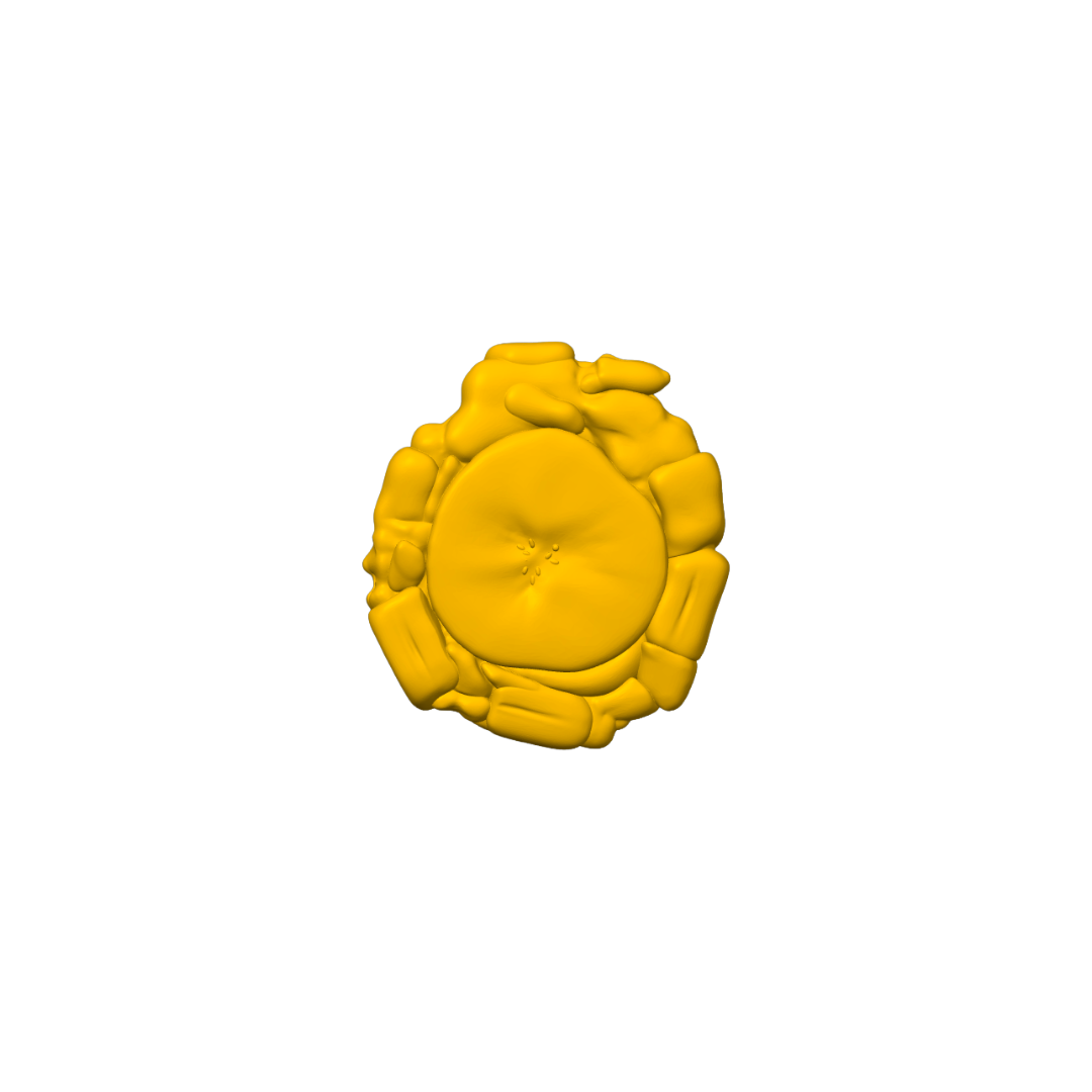 Tostón  pin 3D