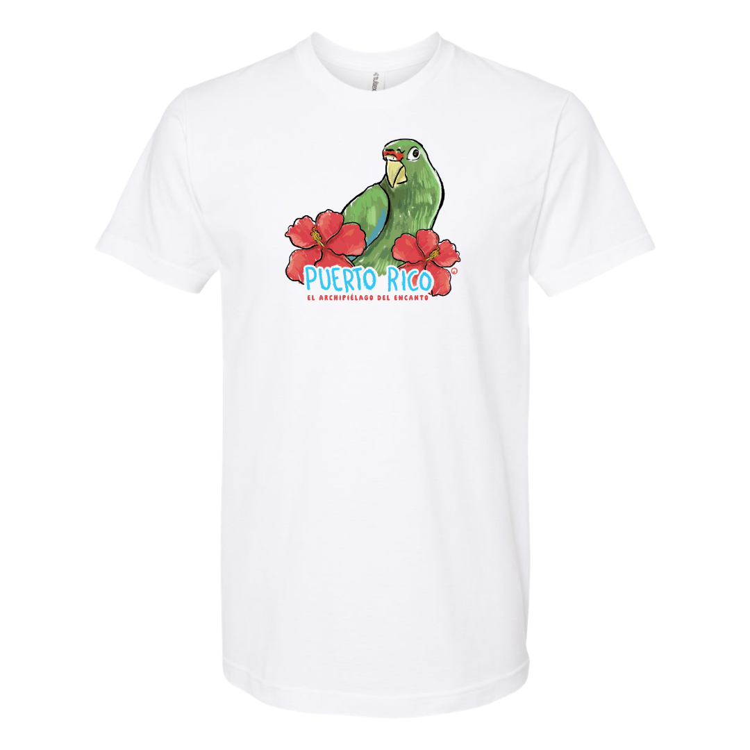 Puerto Rico Cotorra tee