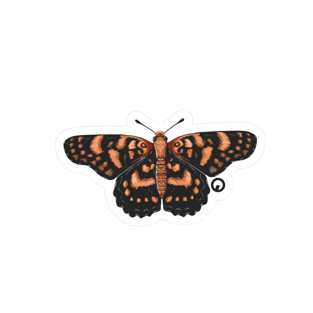 Mariposa Arlequín mini Sticker